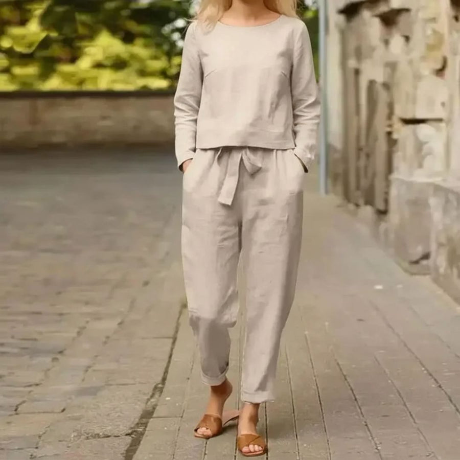 Elise Set – Langarmshirts Elise Set – Langarmshirts Louise Perrin Beige S 