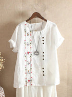 Bestickte Bluse – Floriane Bestickte Bluse – Floriane Louise Perrin Weiß S 