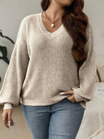 V-Ausschnitt Pullover - Léonie V-Ausschnitt Pullover - Léonie Louise Perrin 