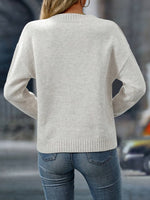 V-Ausschnitt Pullover – Édith V-Ausschnitt Pullover – Édith Louise Perrin 