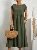 Louane Kleid Louane Kleid Louise Perrin Dunkelgrün S 