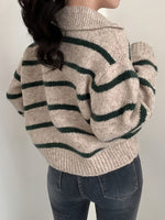 Gestreifter Pullover mit Kragen – Solange Gestreifter Pullover mit Kragen – Solange Louise Perrin 