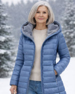 Steppmantel Leonie - Wollfutter Steppmantel Leonie - Wollfutter Louise Perrin Blau S 