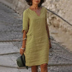 Maelis Kleid Maelis Kleid Louise Perrin Beige Foncé S 