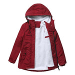 Parka Camille – Sherpa-gefütterter Mantel Parka Camille – Sherpa-gefütterter Mantel Louise Perrin Rot S 