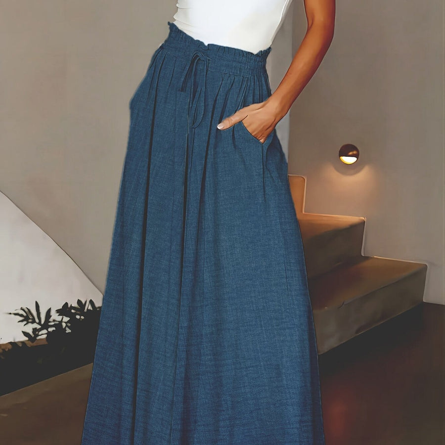 Palazzo-Hose - Léontyne Palazzo-Hose - Léontyne Louise Perrin Marineblau S 