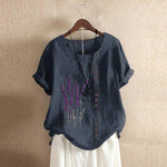 Bestickte Bluse – Laurine Bestickte Bluse – Laurine Louise Perrin Marineblau S 