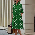 Kurzes Hemdkleid – Amance Kurzes Hemdkleid – Amance Louise Perrin Vert à Pois XS 
