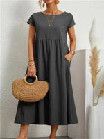 Louane Kleid Louane Kleid Louise Perrin Gris anthracite S 