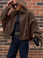 Bomberjacke – Thalina Bomberjacke – Thalina Louise Perrin Braun S 