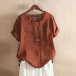Einfarbige Asymmetrische Bluse – Nadine Einfarbige Asymmetrische Bluse – Nadine Louise Perrin 