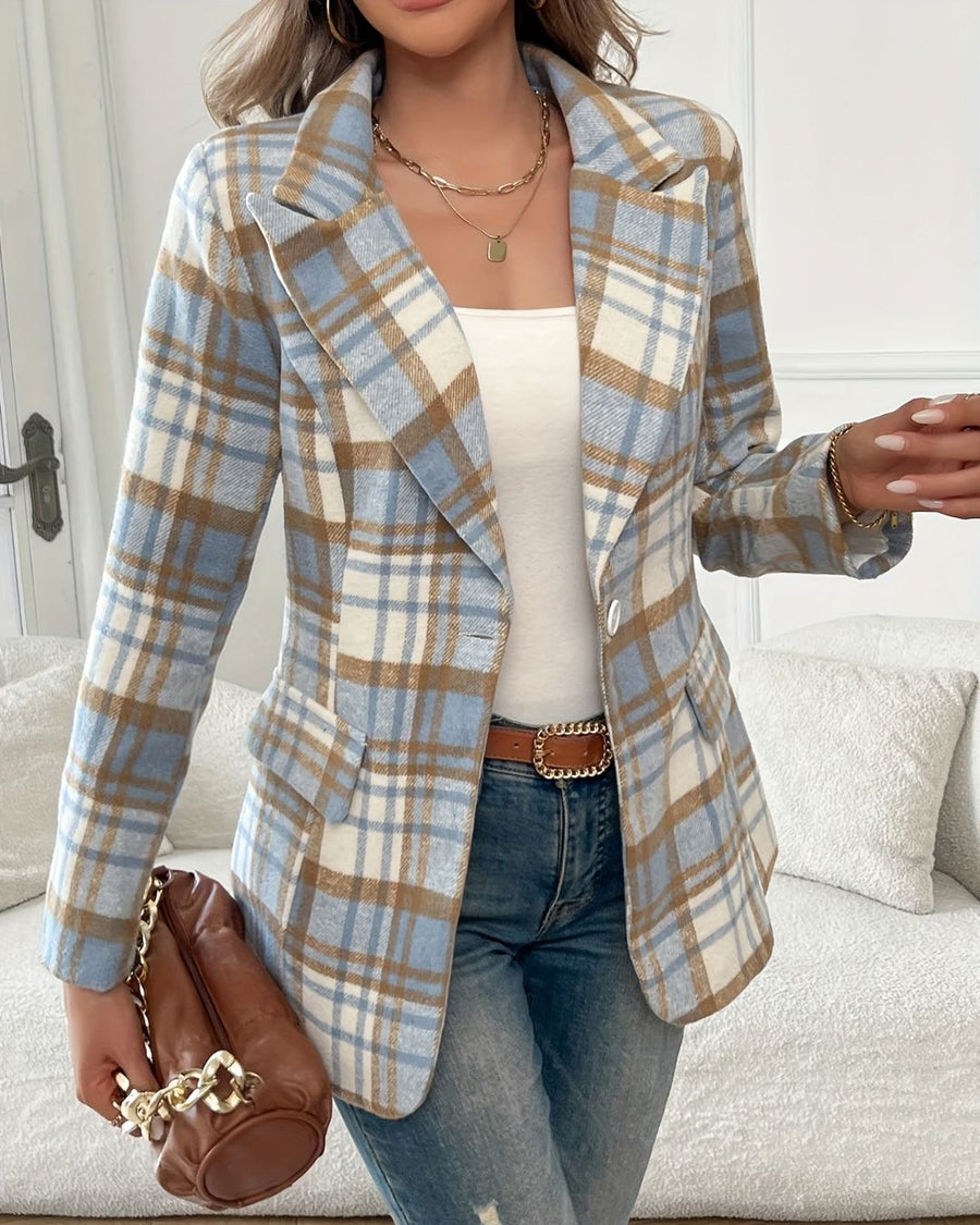 Karierter Blazer – Adéliane Karierter Blazer – Adéliane Louise Perrin S 