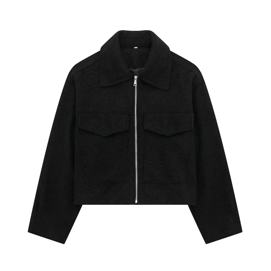 Strukturierte Jacke – Amandyne Strukturierte Jacke – Amandyne Louise Perrin Schwarz XS 