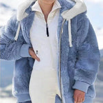 Gemütliche Jacke – Amandine Gemütliche Jacke – Amandine 2 Louise Perrin Blau S 
