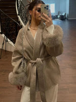 Jacke mit Gürtel – Mireille Jacke mit Gürtel – Mireille Louise Perrin 