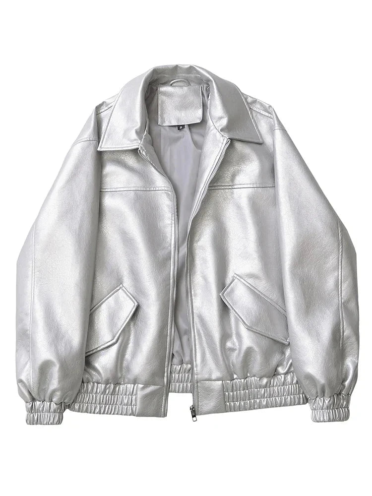 Lederjacke – Ophéline Lederjacke – Ophéline Louise Perrin Silber S 
