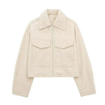Strukturierte Jacke – Amandyne Strukturierte Jacke – Amandyne Louise Perrin Beige XS 