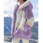Gemütliche Jacke – Amandine Gemütliche Jacke – Amandine 2 Louise Perrin Flieder S 