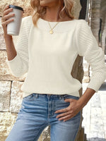 Ajouré-Pullover – Aurianne Ajouré-Pullover – Aurianne Louise Perrin Aprikose XS 