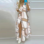 Langes Hemdblusenkleid – Amandine Langes Hemdblusenkleid – Amandine Louise Perrin Chaînes Roses S 