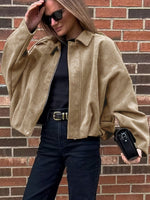 Bomberjacke – Thalina Bomberjacke – Thalina Louise Perrin Hellbeige S 