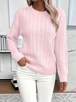 Gestrickter Zopf-Pullover – Manon Gestrickter Zopf-Pullover – Manon Louise Perrin 