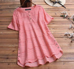 Strukturierte Bluse mit Knöpfen – Maia Strukturierte Bluse mit Knöpfen – Maia Louise Perrin 