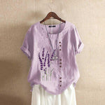 Bestickte Bluse – Laurine Bestickte Bluse – Laurine Louise Perrin Flieder S 