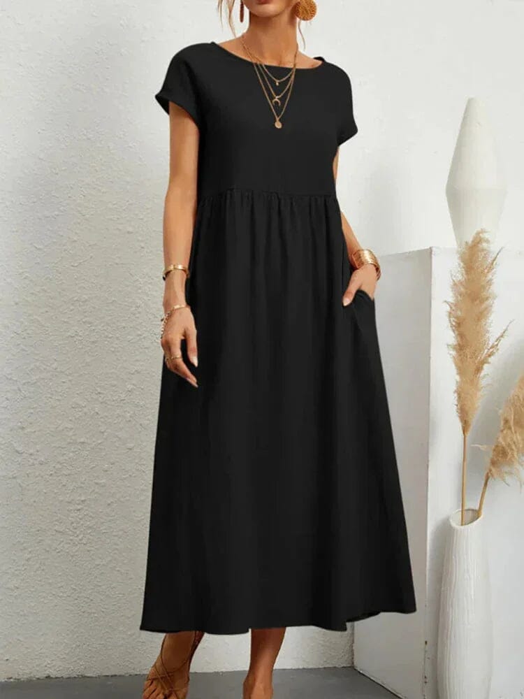 Louane Kleid Louane Kleid Louise Perrin Schwarz S 