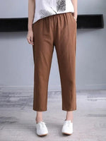 Capri-Hose – Violett Capri-Hose – Violett Louise Perrin Kaffee S 