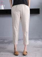 Capri-Hose – Violett Capri-Hose – Violett Louise Perrin Beige S 