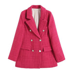 Blazer Adélise Blazer Adélise Louise Perrin Bordeauxrot S 