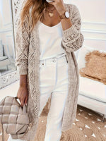 Ajour-Strickjacke - Héliane Ajour-Strickjacke - Héliane Louise Perrin 
