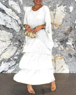Langes Kleid Solène Langes Kleid Solène Louise Perrin Weiß S 